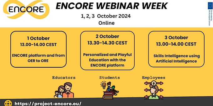 You are currently viewing The first official ENCORE webinar week was a success! 